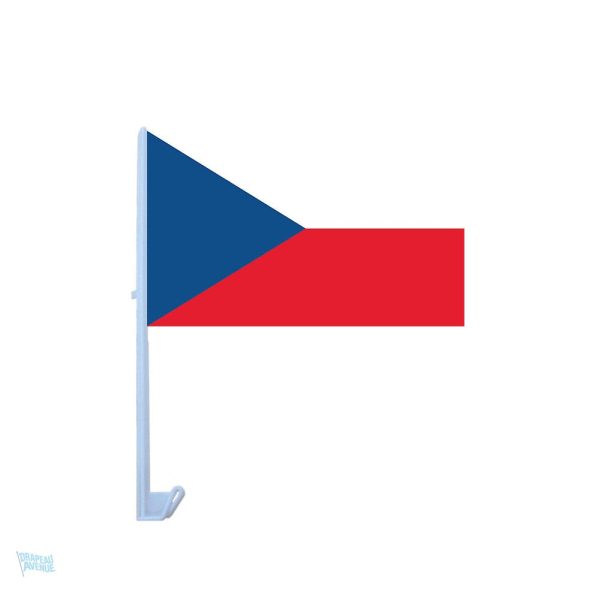 Drapeau République Tchèque pour voiture, accessoire automobile
