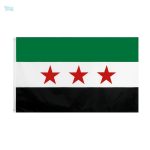 Drapeau Révolution Syrienne 90 x 150 cm