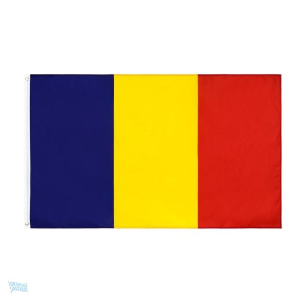 Drapeau Roumanie 60 x 90 cm en polyester durable