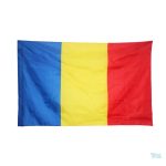 Drapeau Roumanie extérieur en tissu résistant pour usage extérieur