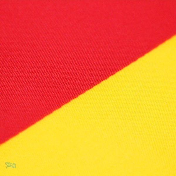 Grand drapeau de la Roumanie, symbole national coloré