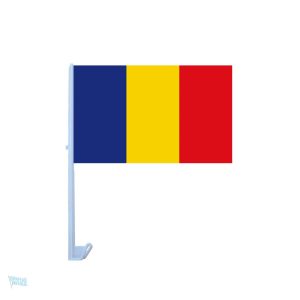 Drapeau Roumanie pour voiture, accessoire de décoration automobile