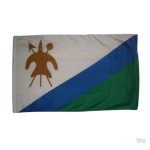 Drapeau ancien du Royaume du Lesotho