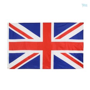 Drapeau géant du Royaume-Uni en tissu durable