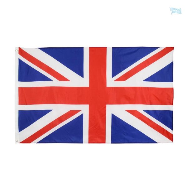 Drapeau géant du Royaume-Uni en tissu durable