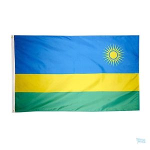 Drapeau du Rwanda 120 x 180 cm