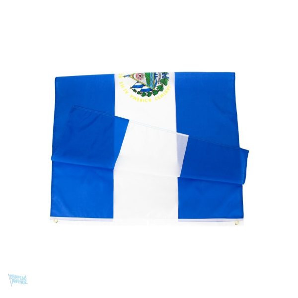 Drapeau Salvador pour décoration ou événement 120 x 180 cm