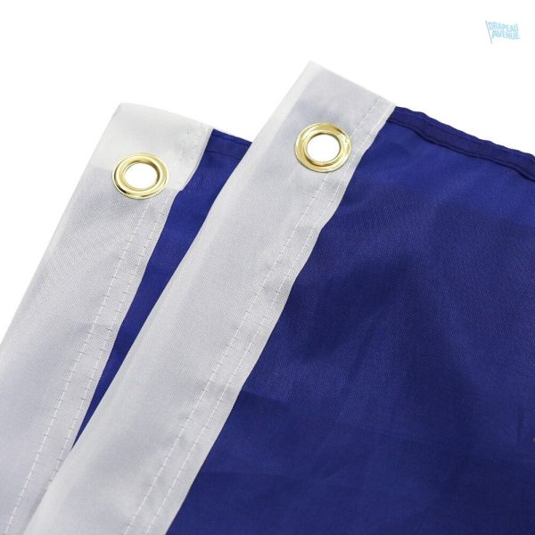 Drapeau Salvador en extérieur, tissu durable et résistant