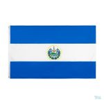 Drapeau géant du Salvador, symbole national