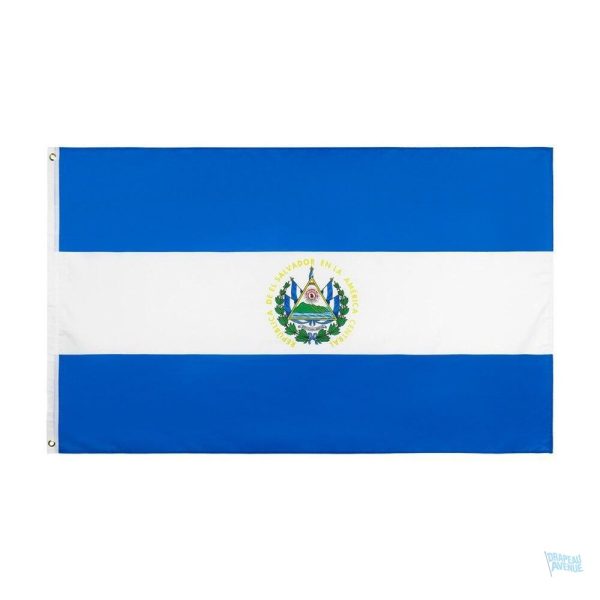 Drapeau géant du Salvador, symbole national