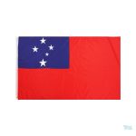 Drapeau Samoa fourreau, symbole national et décoratif