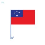 Drapeau Samoa pour voiture, accessoire de décoration automobile