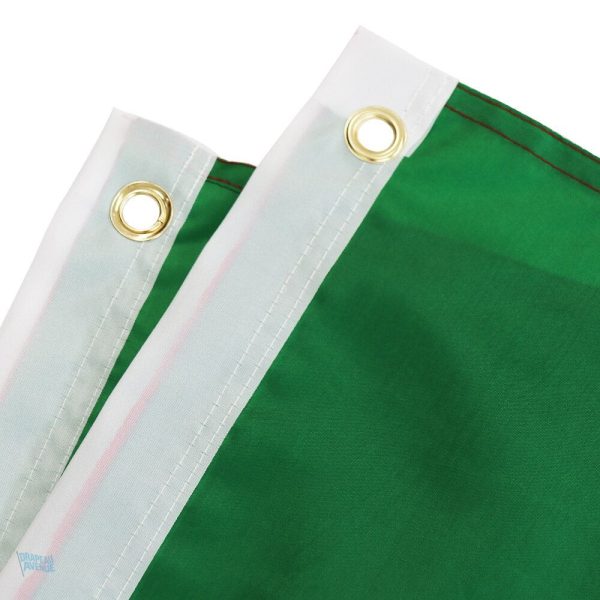 Drapeau national du Sénégal, motif tricolore vert, jaune, rouge