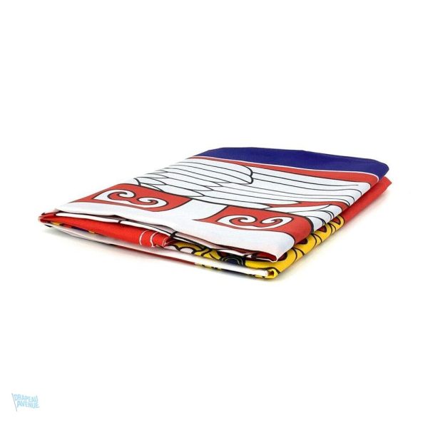 Drapeau national serbe, dimensions 128 x 192 cm