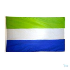 Drapeau de la Sierra Leone 120 x 180 cm
