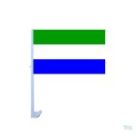 Drapeau pour voiture de la Sierra Leone