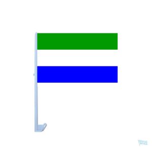 Drapeau pour voiture de la Sierra Leone