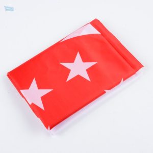 Drapeau de Singapour, accessoire de fête en polyester