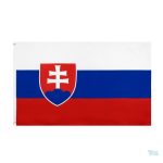 Drapeau Slovaquie 120 x 180 cm en tissu résistant