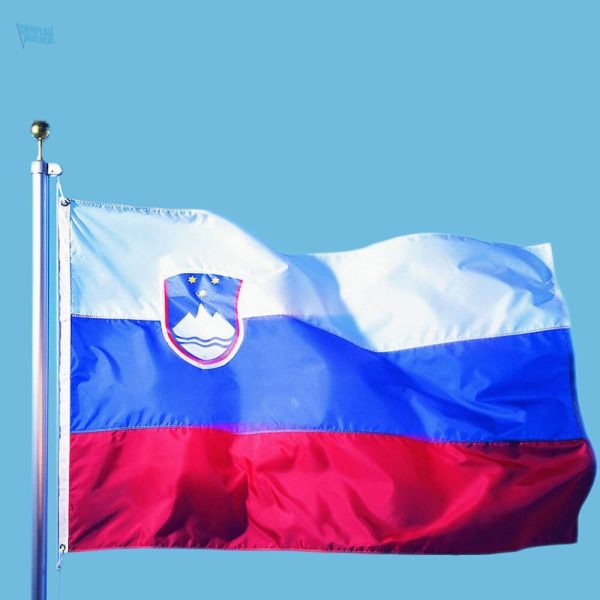 Drapeau Slovénie pour décoration extérieure, symbole de fierté nationale
