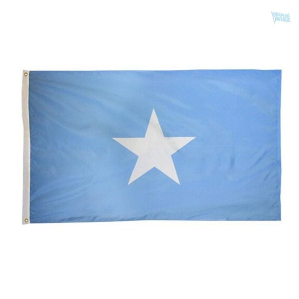 Drapeau géant de la Somalie