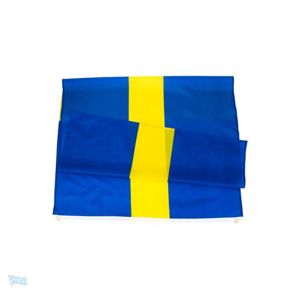 Drapeau Suède en version imposante pour affichage