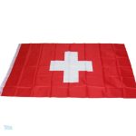 Drapeau Suisse aux couleurs vives, parfait pour les événements