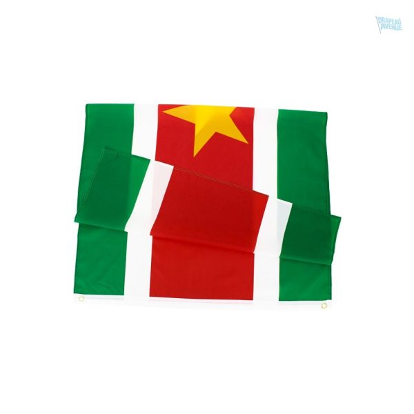 Drapeau géant surinamien pour décoration extérieure