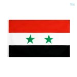 Drapeau de la Syrie 128 x 192 cm