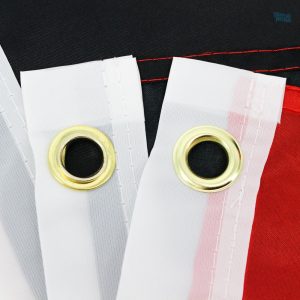 Bannière géante représentant les couleurs de la Syrie