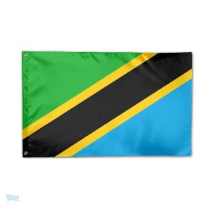Drapeau Tanzanie PRO 120 x 180 cm en tissu de qualité