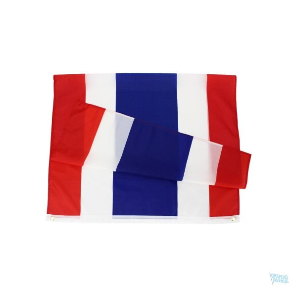 Drapeau thaïlandais 128 x 192 cm, parfait pour affichage extérieur