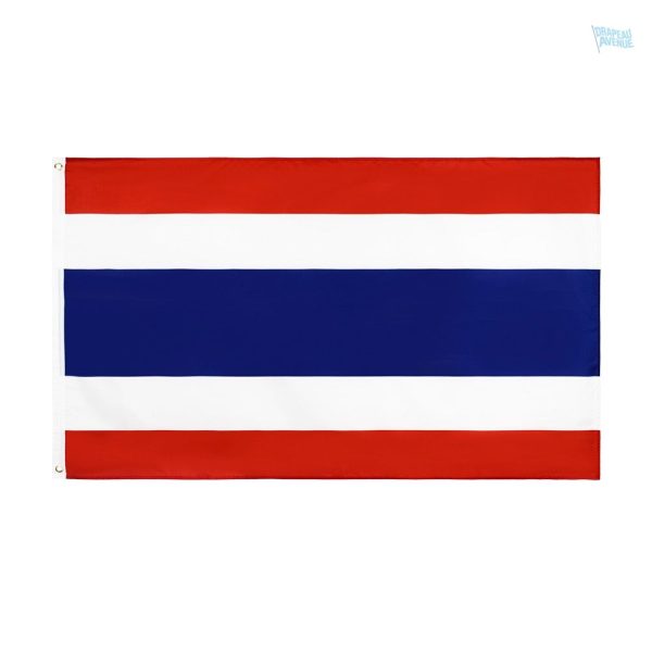 Drapeau de la Thaïlande 90 x 150 cm en polyester