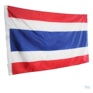 Drapeau thaïlandais en extérieur, idéal pour affichage et célébrations