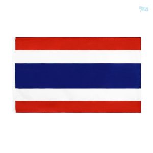 Drapeau thaïlandais en fourreau, symbole de la Thaïlande