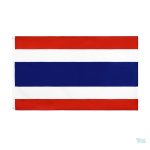 Drapeau géant de la Thaïlande, symbole national