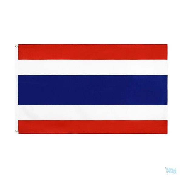 Drapeau géant de la Thaïlande, symbole national