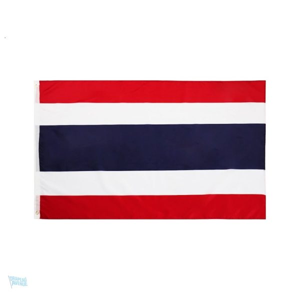 Drapeau Thaïlande en polyester durable