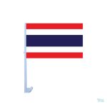 Drapeau de la Thaïlande pour voiture, motif coloré