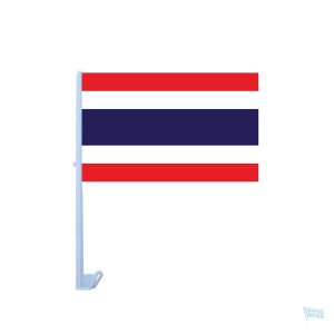 Drapeau de la Thaïlande pour voiture, motif coloré