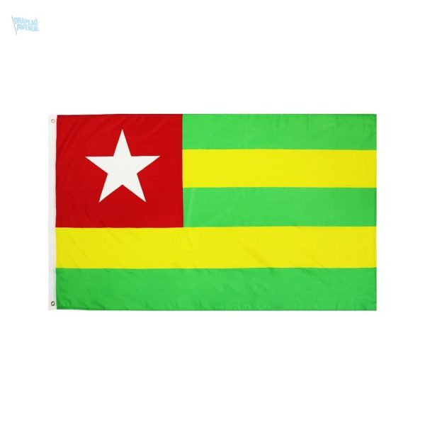 Drapeau Togo en polyester résistant