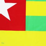 Drapeau national Togo, tissu polyester durable