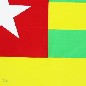 Drapeau national Togo, tissu polyester durable