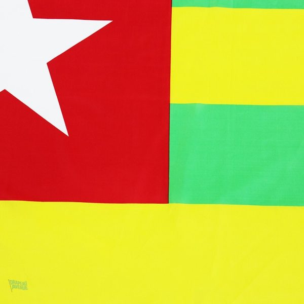 Drapeau national Togo, tissu polyester durable