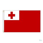 Drapeau Tonga 120 x 180 cm, design traditionnel et vibrant