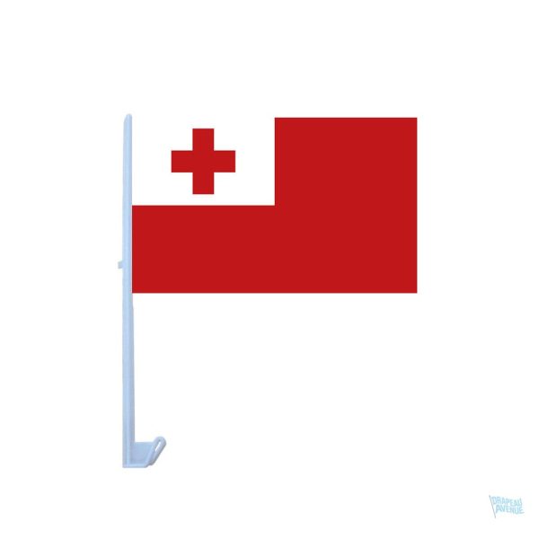 Drapeau Tonga pour voiture, symbole de la culture tongienne