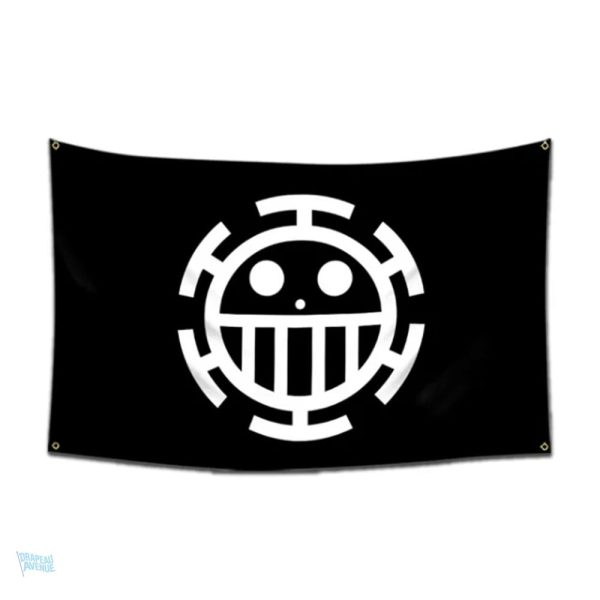 Drapeau Trafalgar D. Law - One Piece