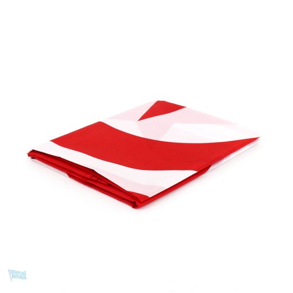 Drapeau tunisois 90 x 150 cm pour événements
