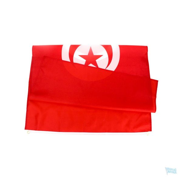 Drapeau géant tunisien, parfait pour les manifestations