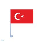 Drapeau Turquie pour voiture, symbole national en tissu